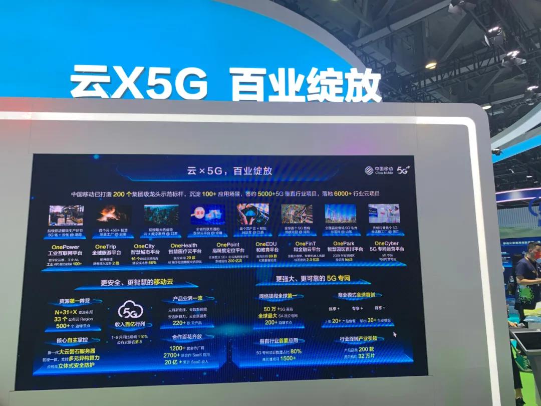 云×5G共赢百业绽放，数智化新升级开启移动新十年